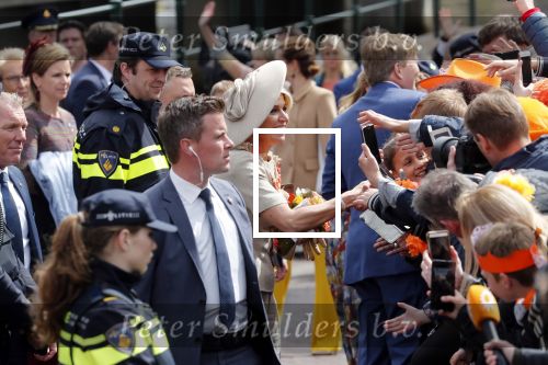 Amersfoort 27 april 2019
Koningsdag in Amersfoort met aanwezig Koning Willem Alexander Koningin Maxima Prinses Amalia Ariane en Alexia. Ook aanwezig Prins Maurits Prinses Marilene Prins Bernhard jr Prinses Annette Prins Floris Prinses Aimee Prins Pieter Christiaan en Prinses Anita .