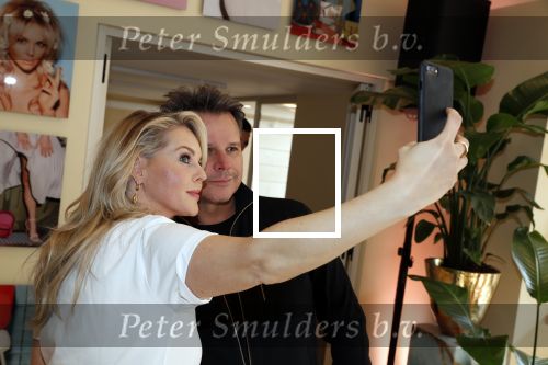 Amsterdam 12 april 2019
Opening winkel van Chantal Janzen &C op de van Woustraat. Chantal janzen met Leco v Zadelhoff