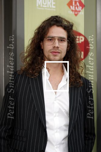 Amsterdam 14 april 2019
Premiere van t schaep met de 5 poten in het deLamar theater. Lucas Hamming en partner Puck Boerma