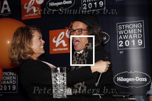 Amsterdam 8 april 2019
Strong women award in het Apollo Hotel. Lucia Rijker win strong women award