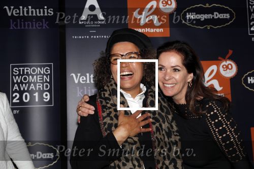 Amsterdam 8 april 2019
Strong women award in het Apollo Hotel. Lucia Rijker win strong women award