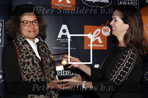 Amsterdam 8 april 2019
Strong women award in het Apollo Hotel. Lucia Rijker win strong women award