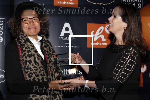 Amsterdam 8 april 2019
Strong women award in het Apollo Hotel. Lucia Rijker win strong women award
