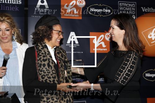 Amsterdam 8 april 2019
Strong women award in het Apollo Hotel. Lucia Rijker win strong women award