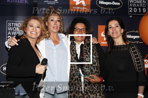 Amsterdam 8 april 2019
Strong women award in het Apollo Hotel. Lucia Rijker win strong women award