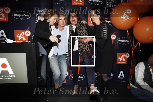 Amsterdam 8 april 2019
Strong women award in het Apollo Hotel. Lucia Rijker win strong women award