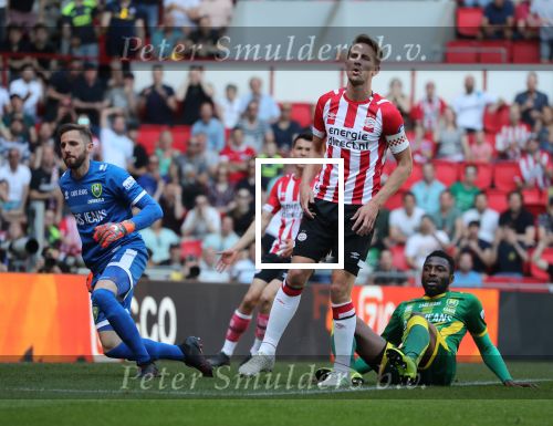 Eindhoven, 21 April 2019 Kompetitiewedstrijd PSV-ADO Den Haag, eindstand 3-1
Luuk de Jong