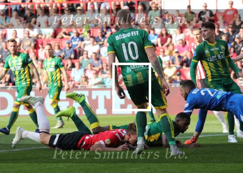Eindhoven, 21 April 2019 Kompetitiewedstrijd PSV-ADO Den Haag, eindstand 3-1
Luuk de Jong
