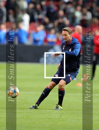 Amsterdam, 31 Maart 2019 AJAX-PSV, eindstand 3-1
Luuk de Jong