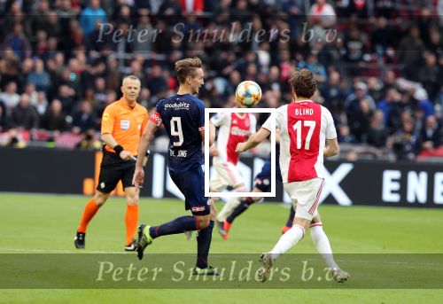 Amsterdam, 31 Maart 2019 AJAX-PSV, eindstand 3-1
Luuk de Jong
