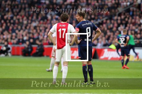 Amsterdam, 31 Maart 2019 AJAX-PSV, eindstand 3-1
Luuk de Jong
