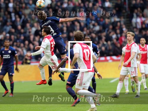 Amsterdam, 31 Maart 2019 AJAX-PSV, eindstand 3-1
Luuk de Jong