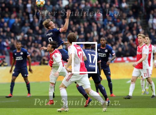Amsterdam, 31 Maart 2019 AJAX-PSV, eindstand 3-1
Luuk de Jong