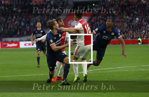 Amsterdam, 31 Maart 2019 AJAX-PSV, eindstand 3-1
Luuk de Jong