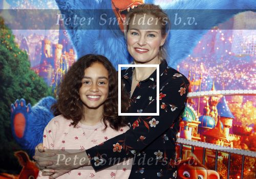 Amsterdam 7 april 2019
Premiere wonderpark in pathe arena.Marit v Bohemen kwam met haar dochter