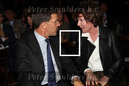 Den Haag, 8 Mei 2019
Uitreiking boek Elco Brinkman met de tekst: Bouwen en Bewaren
Mark Rutte met Janneke Brinkman