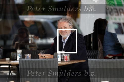 Amsterdam 7 mei 2019
Mark Teurlings op terras bij brasserie v Dam.