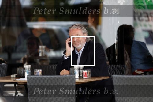 Amsterdam 7 mei 2019
Mark Teurlings op terras bij brasserie v Dam.