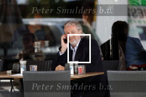 Amsterdam 7 mei 2019
Mark Teurlings op terras bij brasserie v Dam.