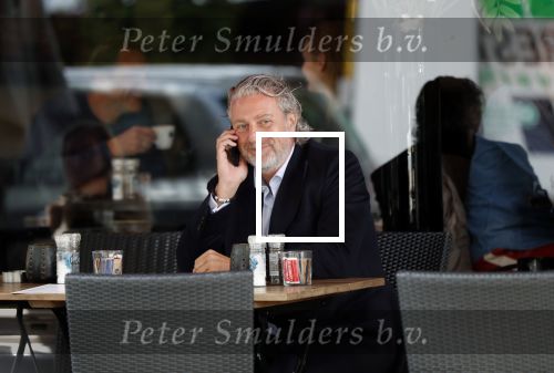 Amsterdam 7 mei 2019
Mark Teurlings op terras bij brasserie v Dam.