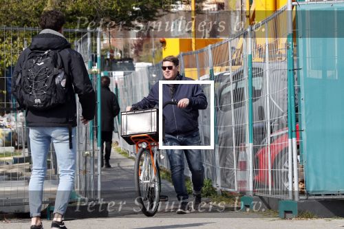 Amsterdam 15 april 2019
Martijn Krabbe op de fiets.