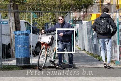 Amsterdam 15 april 2019
Martijn Krabbe op de fiets.