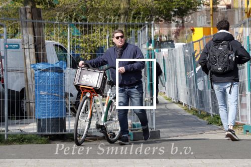 Amsterdam 15 april 2019
Martijn Krabbe op de fiets.