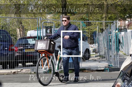 Amsterdam 15 april 2019
Martijn Krabbe op de fiets.