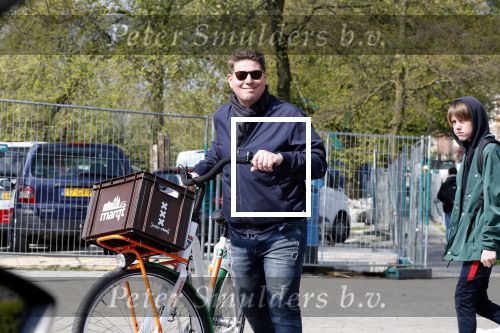 Amsterdam 15 april 2019
Martijn Krabbe op de fiets.