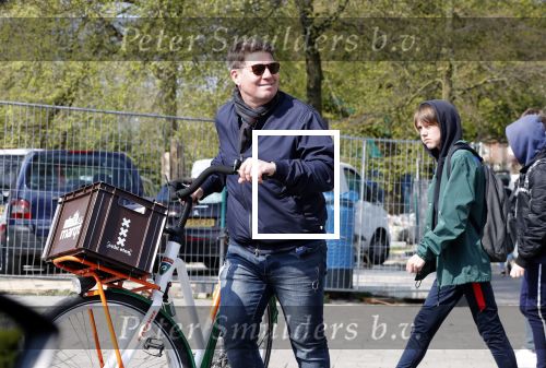 Amsterdam 15 april 2019
Martijn Krabbe op de fiets.