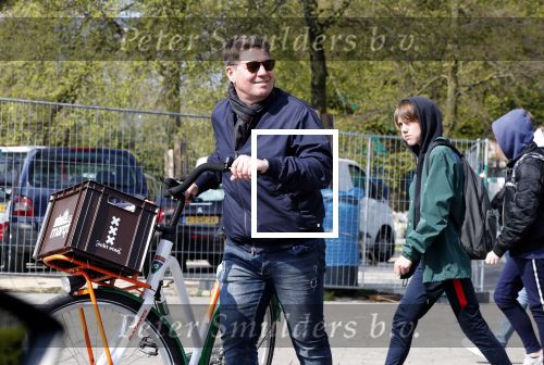 Amsterdam 15 april 2019
Martijn Krabbe op de fiets.