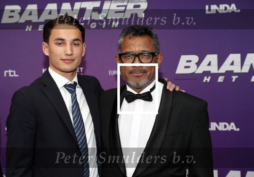 Amsterdam 15 april 2019
Premiere Baantjer in het nieuwe deLamar theater. Martin Schwab kwam met zoon en  Marian Mudder