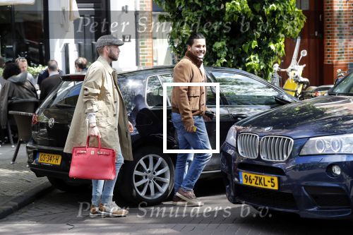 Amsterdam 11 mei 2019
Marvin Breukhoven met zijn vriend .