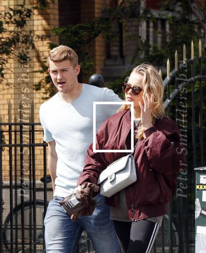 Amsterdam 10 mei 2019
AnneKee Molenaar is de nieuwe vriendin van Matthijs de Ligt. Ze wonen pas samen in hun nieuwe appartement.