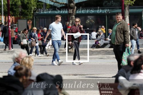 Amsterdam 10 mei 2019
AnneKee Molenaar is de nieuwe vriendin van Matthijs de Ligt. Ze wonen pas samen in hun nieuwe appartement.