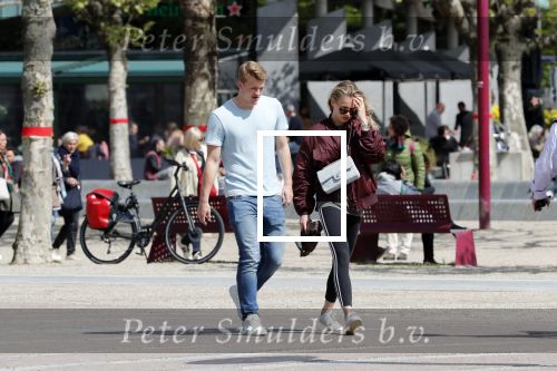Amsterdam 10 mei 2019
AnneKee Molenaar is de nieuwe vriendin van Matthijs de Ligt. Ze wonen pas samen in hun nieuwe appartement.