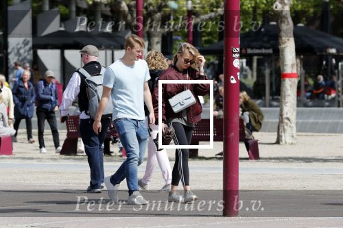 Amsterdam 10 mei 2019
AnneKee Molenaar is de nieuwe vriendin van Matthijs de Ligt. Ze wonen pas samen in hun nieuwe appartement.