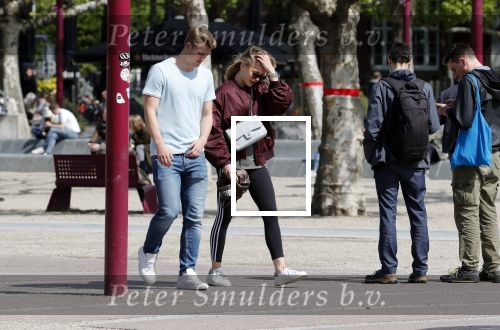 Amsterdam 10 mei 2019
AnneKee Molenaar is de nieuwe vriendin van Matthijs de Ligt. Ze wonen pas samen in hun nieuwe appartement.