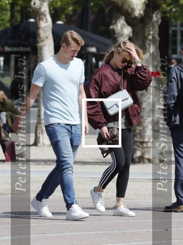 Amsterdam 10 mei 2019
AnneKee Molenaar is de nieuwe vriendin van Matthijs de Ligt. Ze wonen pas samen in hun nieuwe appartement.