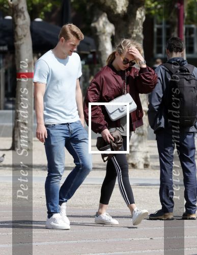 Amsterdam 10 mei 2019
AnneKee Molenaar is de nieuwe vriendin van Matthijs de Ligt. Ze wonen pas samen in hun nieuwe appartement.