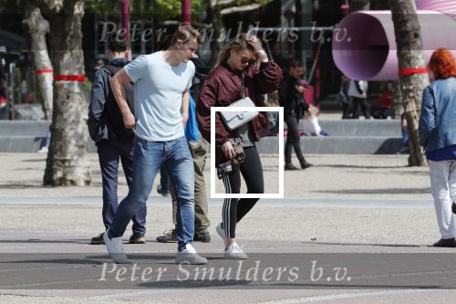 Amsterdam 10 mei 2019
AnneKee Molenaar is de nieuwe vriendin van Matthijs de Ligt. Ze wonen pas samen in hun nieuwe appartement.