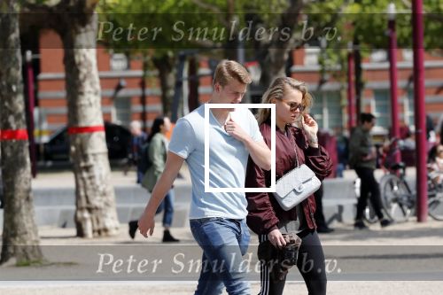Amsterdam 10 mei 2019
AnneKee Molenaar is de nieuwe vriendin van Matthijs de Ligt. Ze wonen pas samen in hun nieuwe appartement.