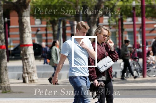 Amsterdam 10 mei 2019
AnneKee Molenaar is de nieuwe vriendin van Matthijs de Ligt. Ze wonen pas samen in hun nieuwe appartement.