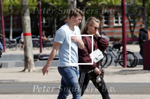 Amsterdam 10 mei 2019
AnneKee Molenaar is de nieuwe vriendin van Matthijs de Ligt. Ze wonen pas samen in hun nieuwe appartement.