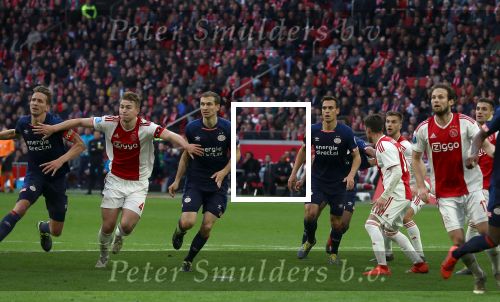 Amsterdam, 31 Maart 2019 AJAX-PSV, eindstand 3-1
Matthijs de Ligt