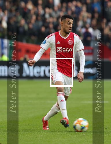 Amsterdam, 31 Maart 2019 AJAX-PSV, eindstand 3-1
Noussair Mazraoui