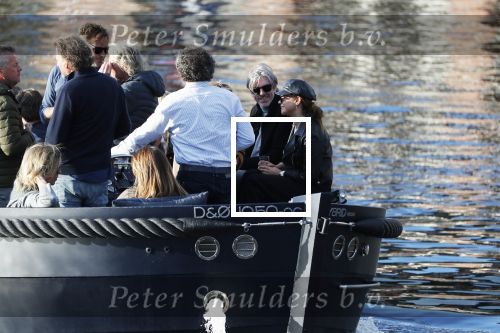 Amsterdam 9 mei 2019
Surpisefeestje voor Ruud de Wild georganiseerd door zijn ex vrouw Aafke.
Olcay Gulsen is eer natuurlijk bij. ze gingen varen met boot op grachten Amsterdam.
