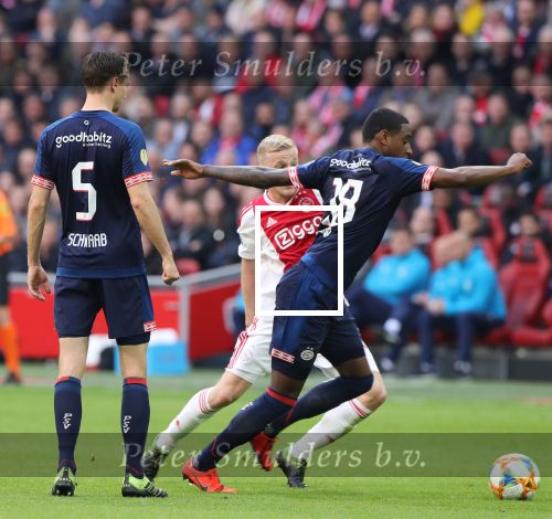 Amsterdam, 31 Maart 2019 AJAX-PSV, eindstand 3-1
Pablo Rosario