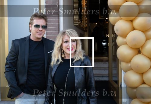 Amsterdam 1 april 2019
Opening the burger Room van Gordon. Patricia Paay met haar man Robert Hinfelaar.