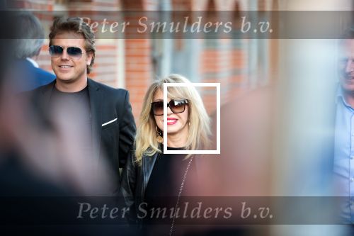 Amsterdam 1 april 2019
Opening the burger Room van Gordon. Patricia Paay met haar man Robert Hinfelaar.